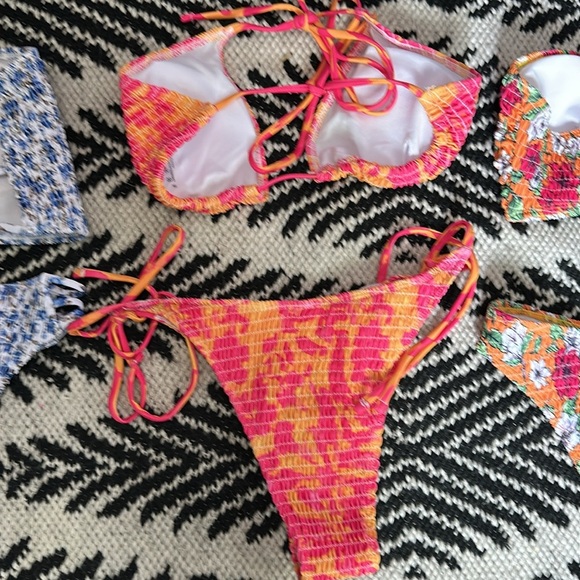 3 pack smocked swimsuits - Picture 6 of 7